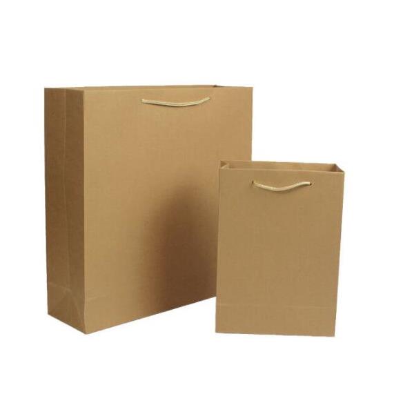 定制 牛皮纸手提袋 工期：5天 起订量：500个 40*30*8cm