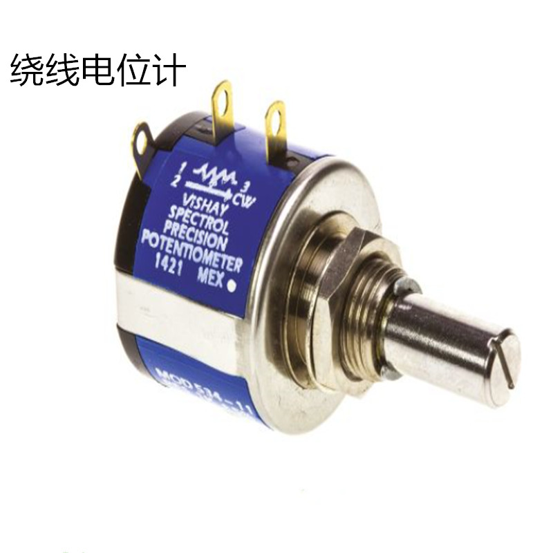 威世 460-7510 线绕电位计 2W 6.35mm 面板安装