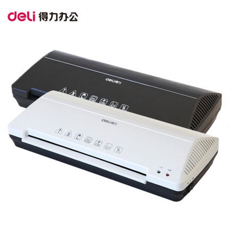 得力 3898塑封机 塑封机A4照片压膜机办公家用过塑机 迷你冷裱照片覆膜机