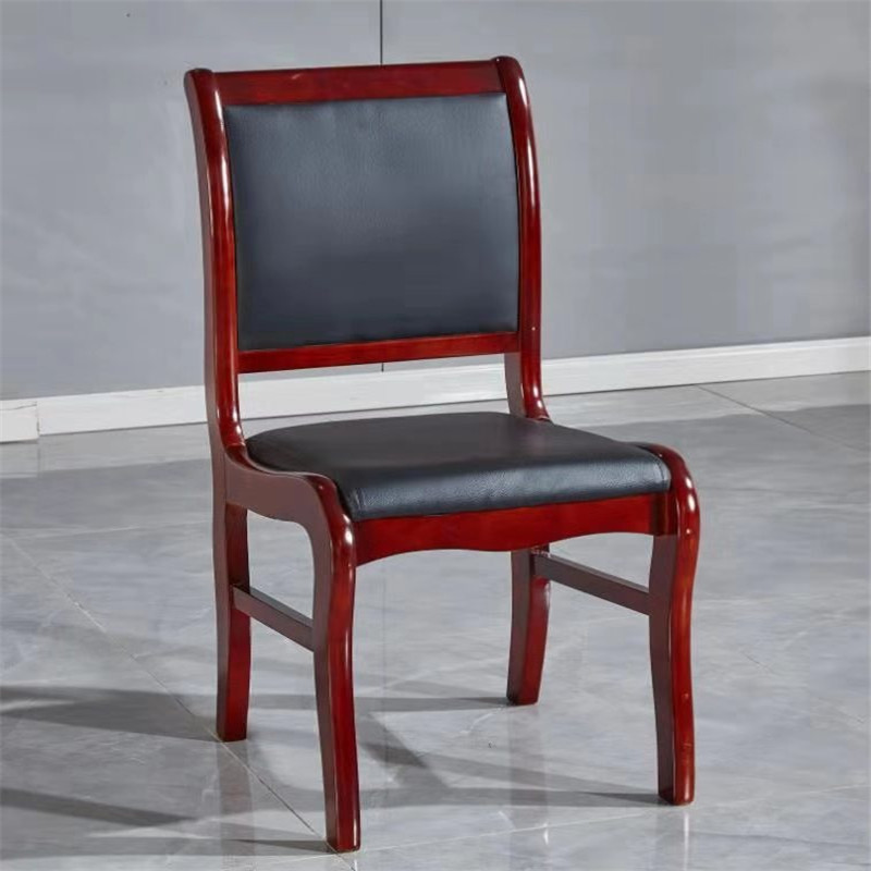金马 500*650mm 橡木会议椅 红棕色