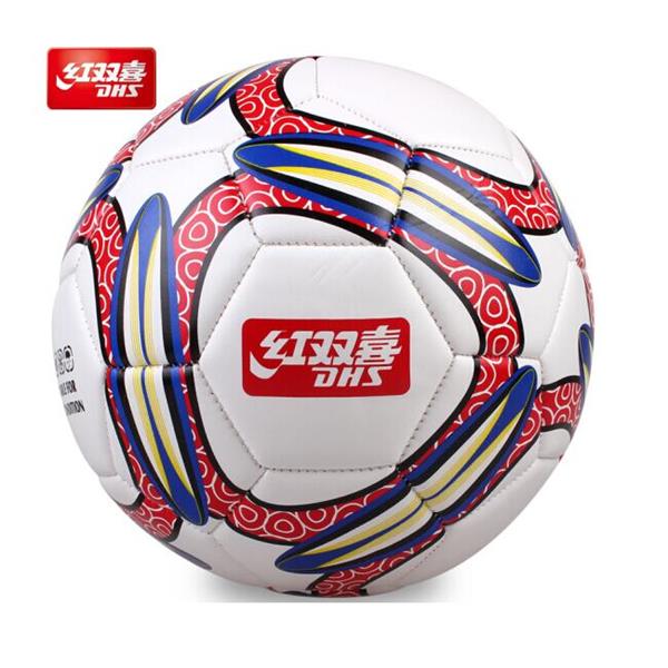红双喜 FS100 5号足球 直径21.5cm 合成革 缠纱内胆