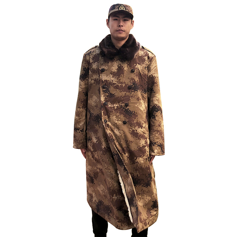 兵行者 M码 羊毛军大衣 荒漠迷彩 (计价单位：件)