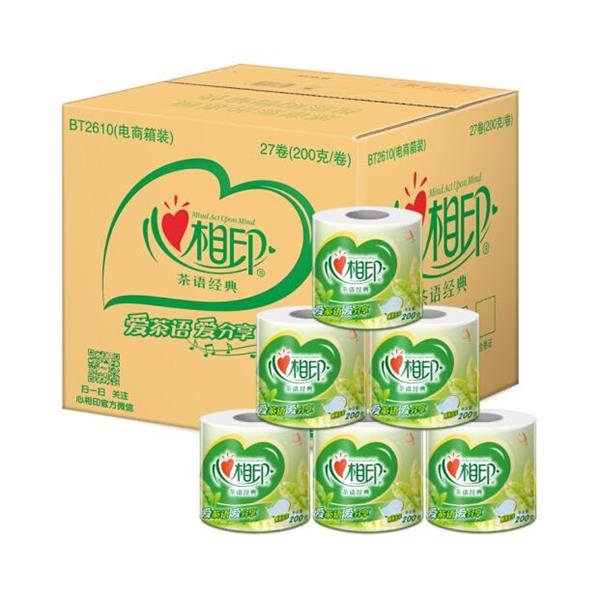 心相印 4层木浆卫生纸 茶语系列