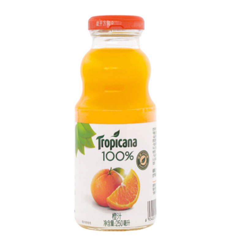 纯果乐 250ml 橙汁 果蔬饮料 24瓶/箱（计价单位：箱）