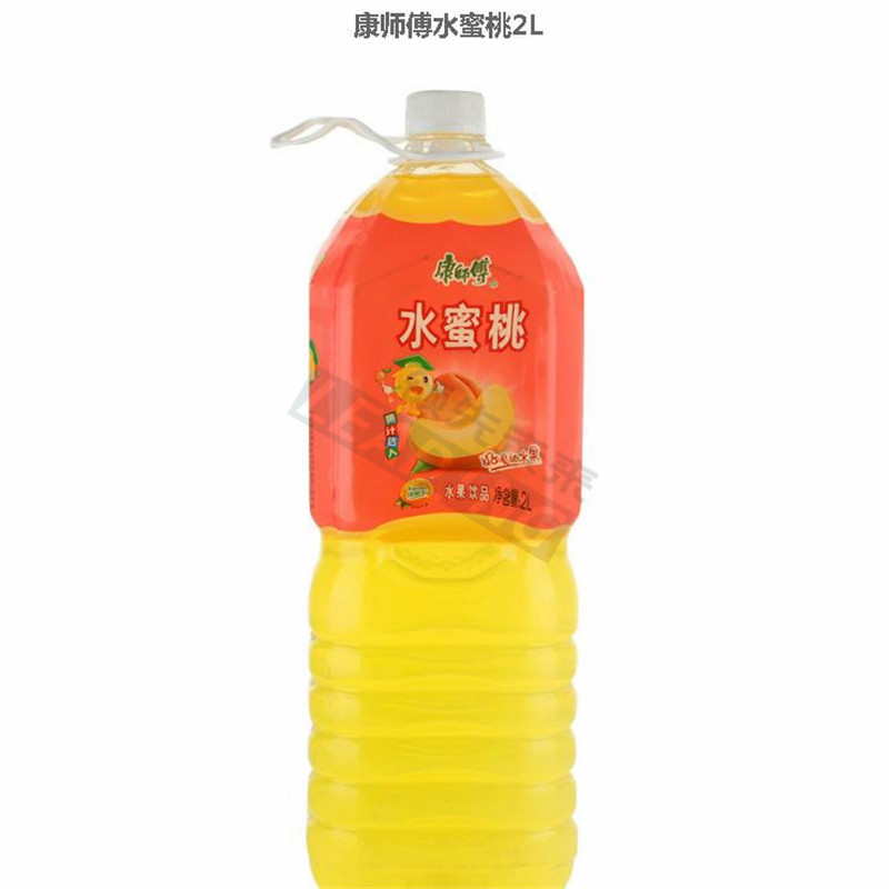 康师傅水蜜桃饮料 2L*6瓶/箱