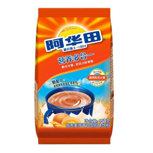 阿华田营养麦芽蛋白型固体饮料 150g