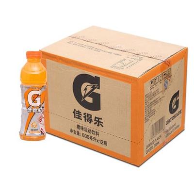 佳得乐 运动饮料 600ml*12瓶 柠檬味