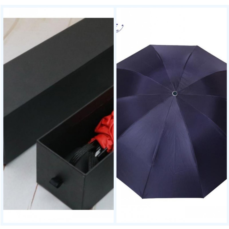 定制 33188E 商务晴雨伞套装 含黑色礼盒 36*73*cm 可印字 100套起订 约7天（计价单位：套）