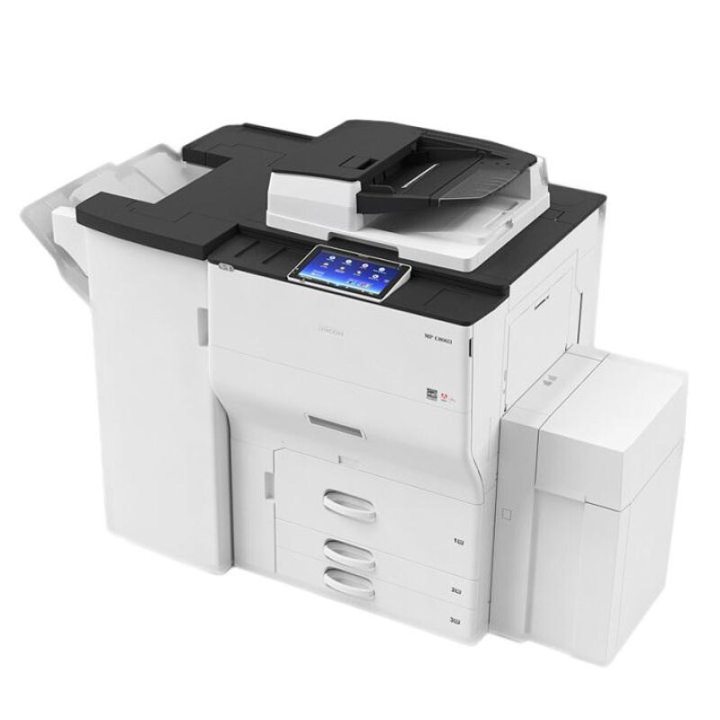 理光 RICOH MP C8003SP A3黑白数码复合机 标配件送稿器 四纸盒 小册子装订器 计价单位:套