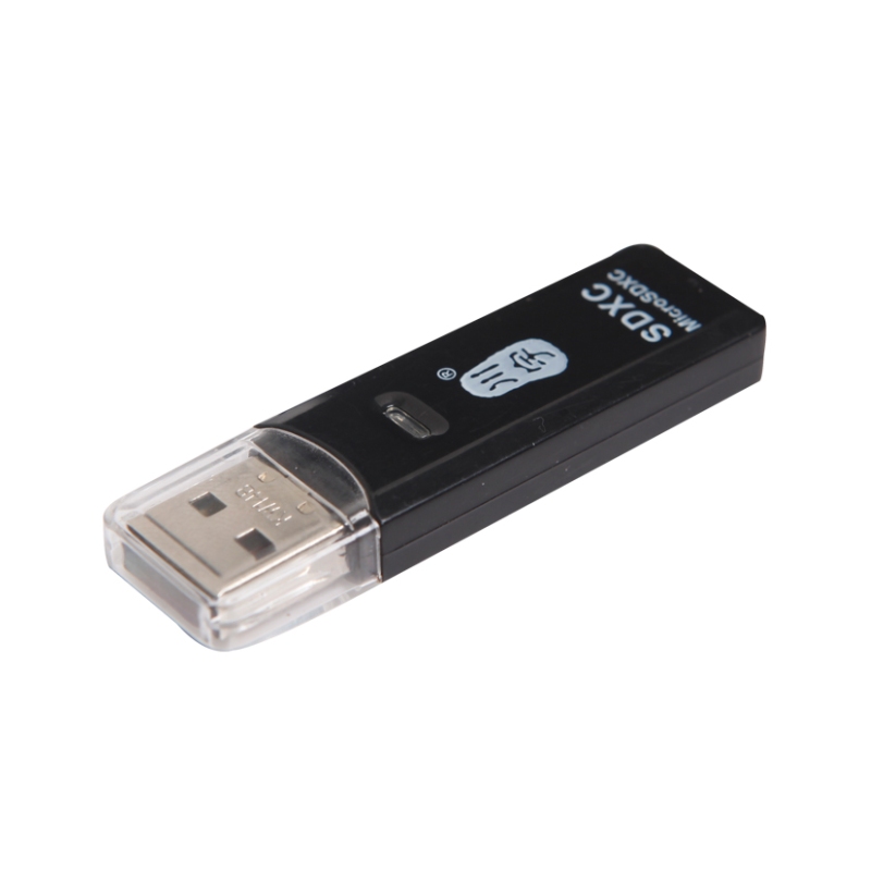 川宇kawau C296多功能USB2.0 高速TF/SD读卡器 可以支持512GB