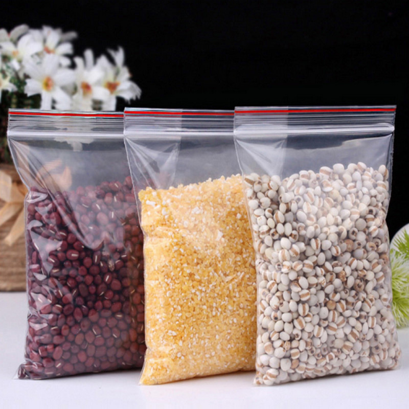 企普 15*20cm 自封袋 24丝 1包100个 材质 PE 透明（计价单位：包）