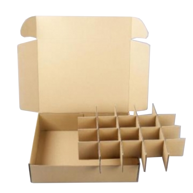 定制低涡一级叶片返厂包装箱 14*5*3cm 102格 土黄色 30个起订 20个工作日（计价单位：个）