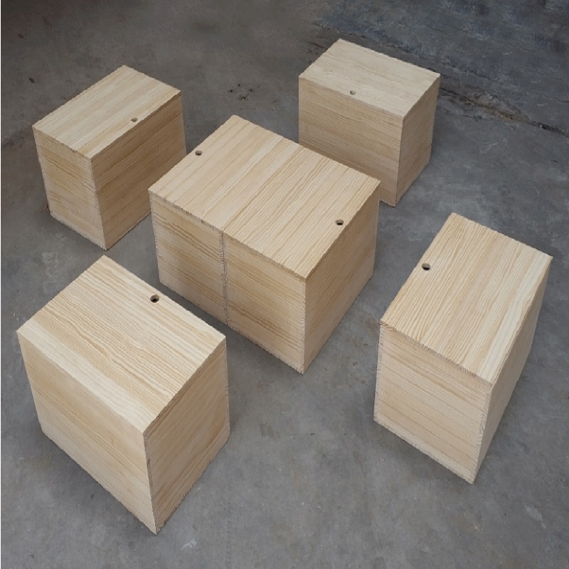 奇督 800*300*400mm 木箱收纳箱 计价单位:个