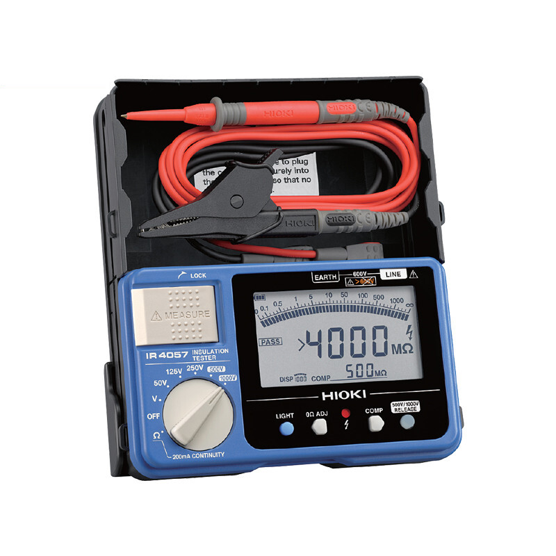 日置 IR4057-20 兆欧表 绝缘电阻测试仪 50-1000V DC 100-4000MΩ 159mmW*177mmH*53mmD（计价单位：套）