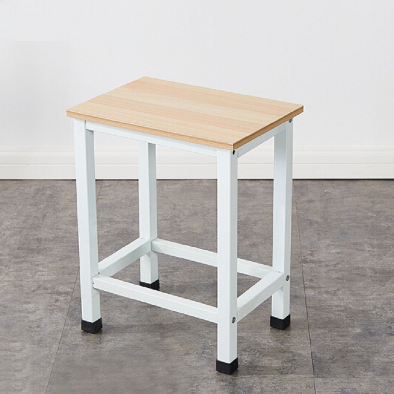 驰界 340*240*450mm 钢架凳子 电脑凳方凳 果木色 (计价单位:把）